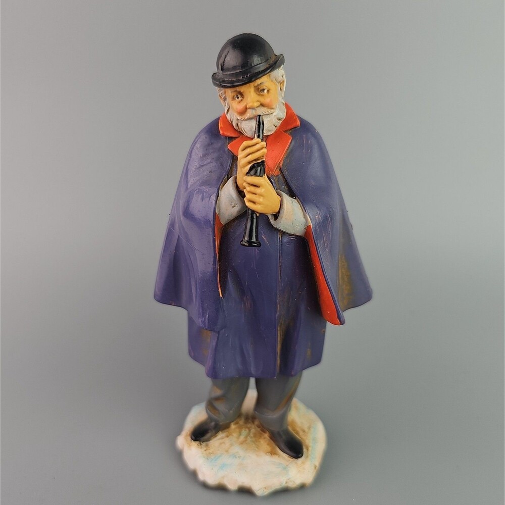 Instrument Figurine Fontanini Depose Bristol Falls Caroler Chester Adams 6 inch